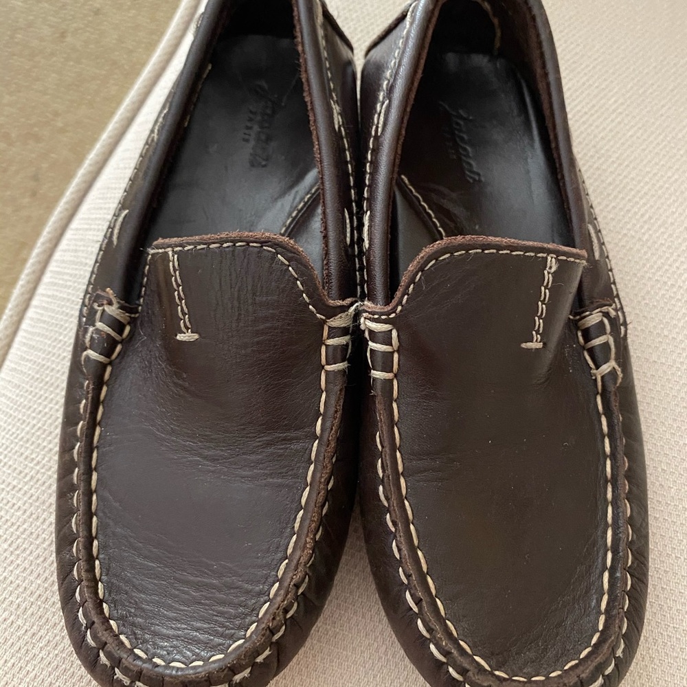 Jacadi boys leather loafers